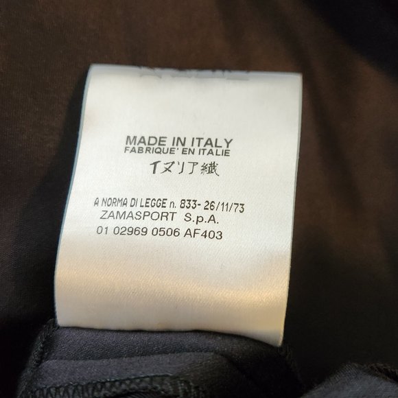 VINTAGE FENDI BLACK FRONT WRAP COLLARED JACKET Made in Italy SZ 42 - Picture 10 of 11